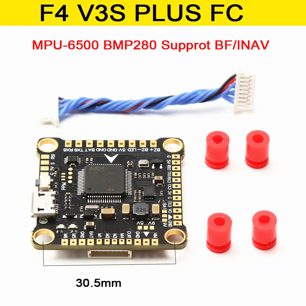 NOVO F4 V3S PLUS, controlador  - Betaflight Fc F4 avaliação e preço